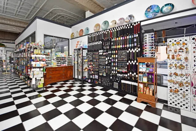 a view of a storage and utility room