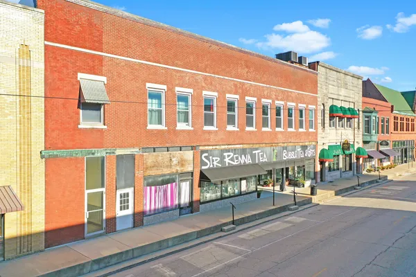 a building entrance view of a building