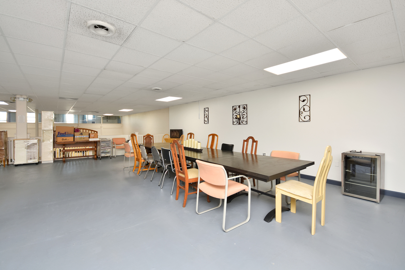 113 North Kickapoo Street Lincoln, IL 62656 - Photo 45 of 48 a group of people sitting at tables in a room