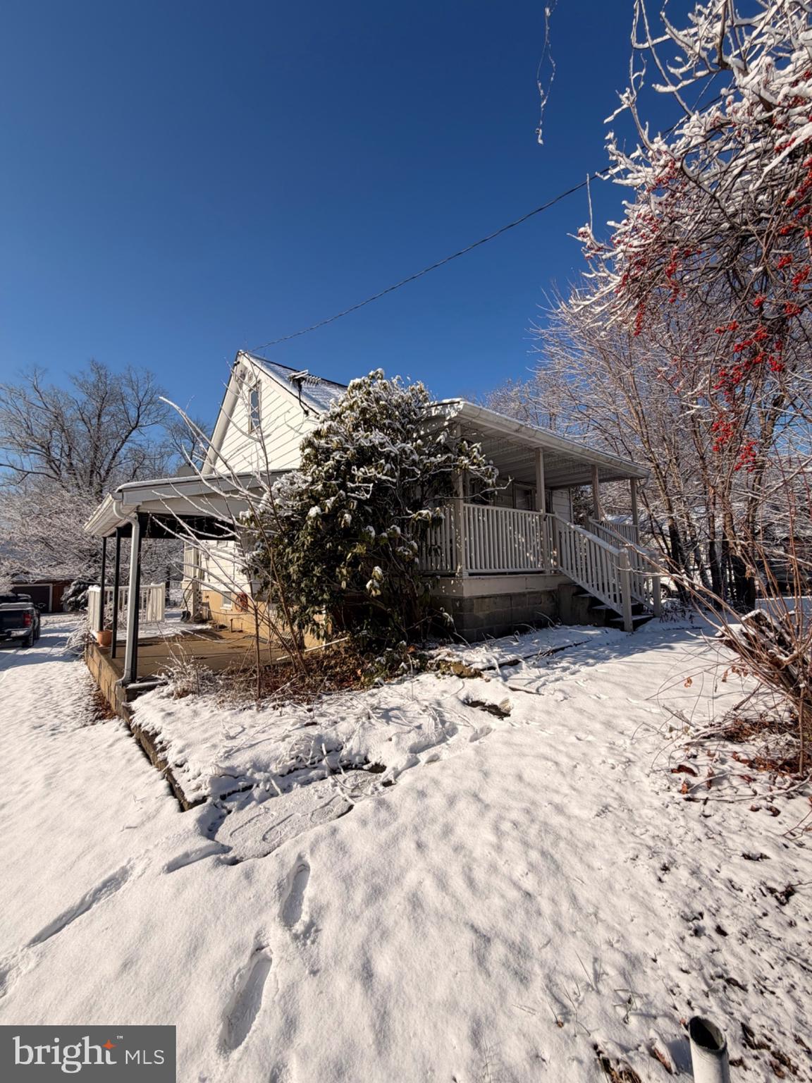 876 Rancocas Road Westampton, NJ 08060 - Photo 3 of 8 a view of a house with a yard covered in snow