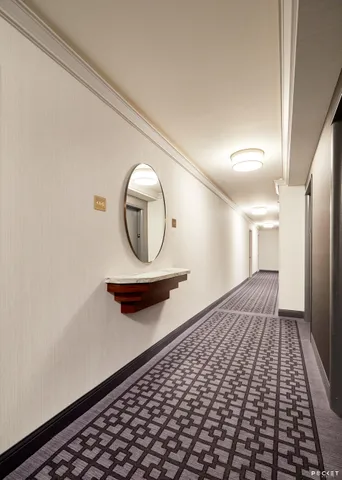 a view of a city that has tall building