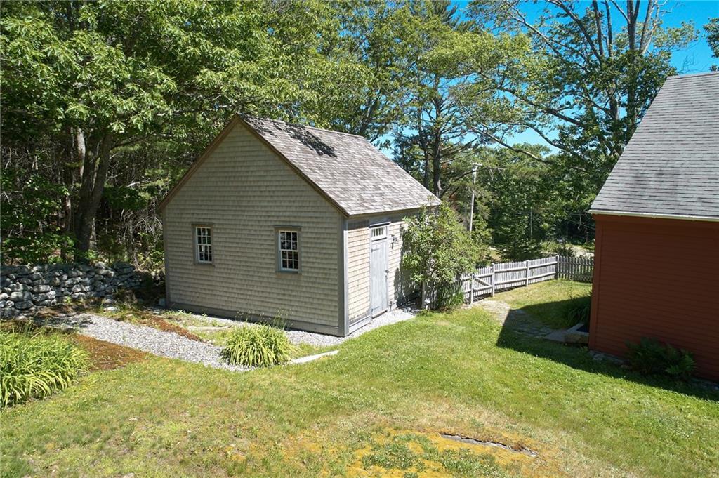 1673 Bremen Road Waldoboro, ME 04572 - Photo 4 of 29 Welcoming entry through gated fence