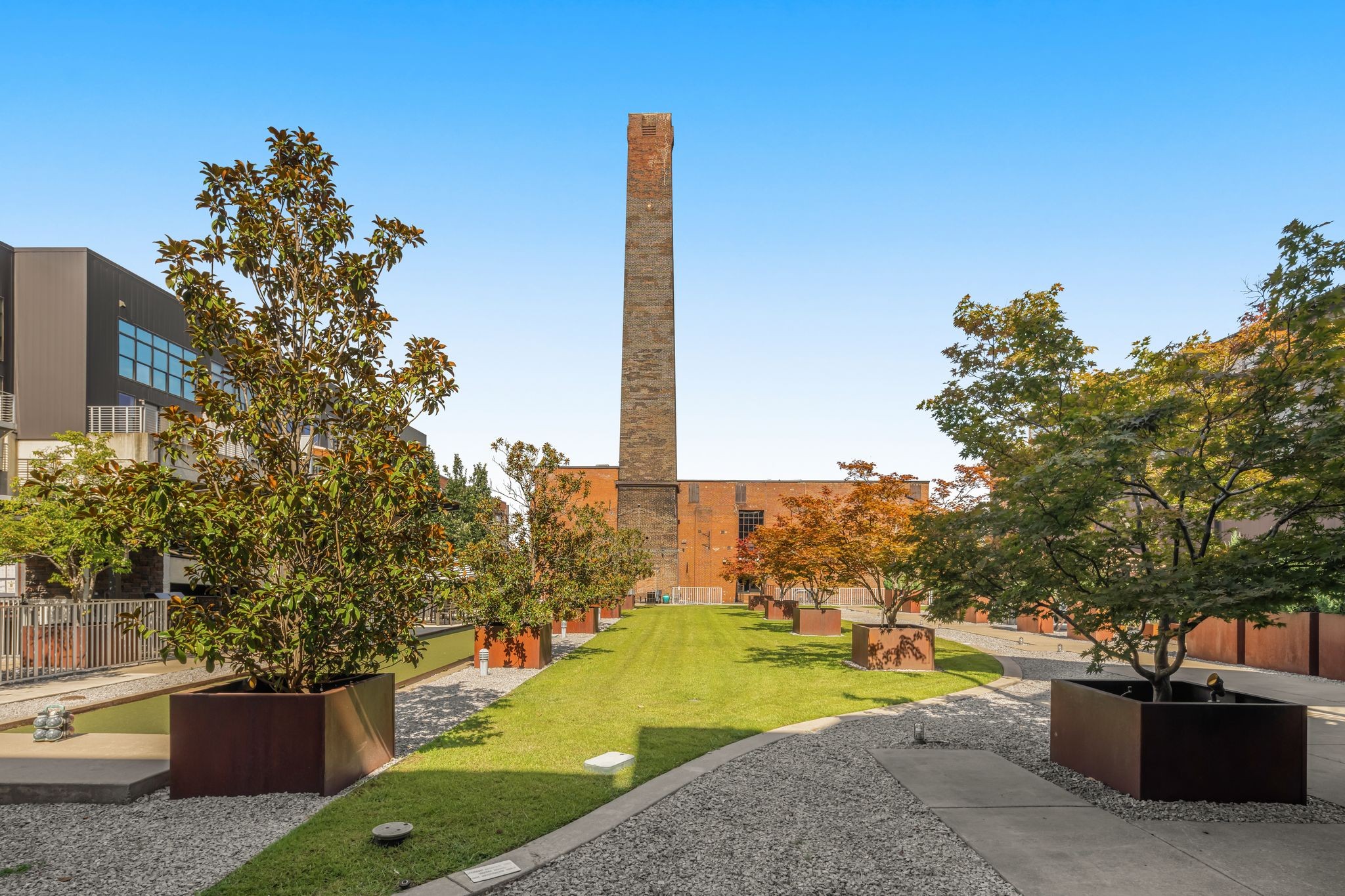 1400 Rosa L Parks Boulevard, Unit 211 Nashville, TN 37208 - Photo 22 of 36 a view of swimming pool from a patio