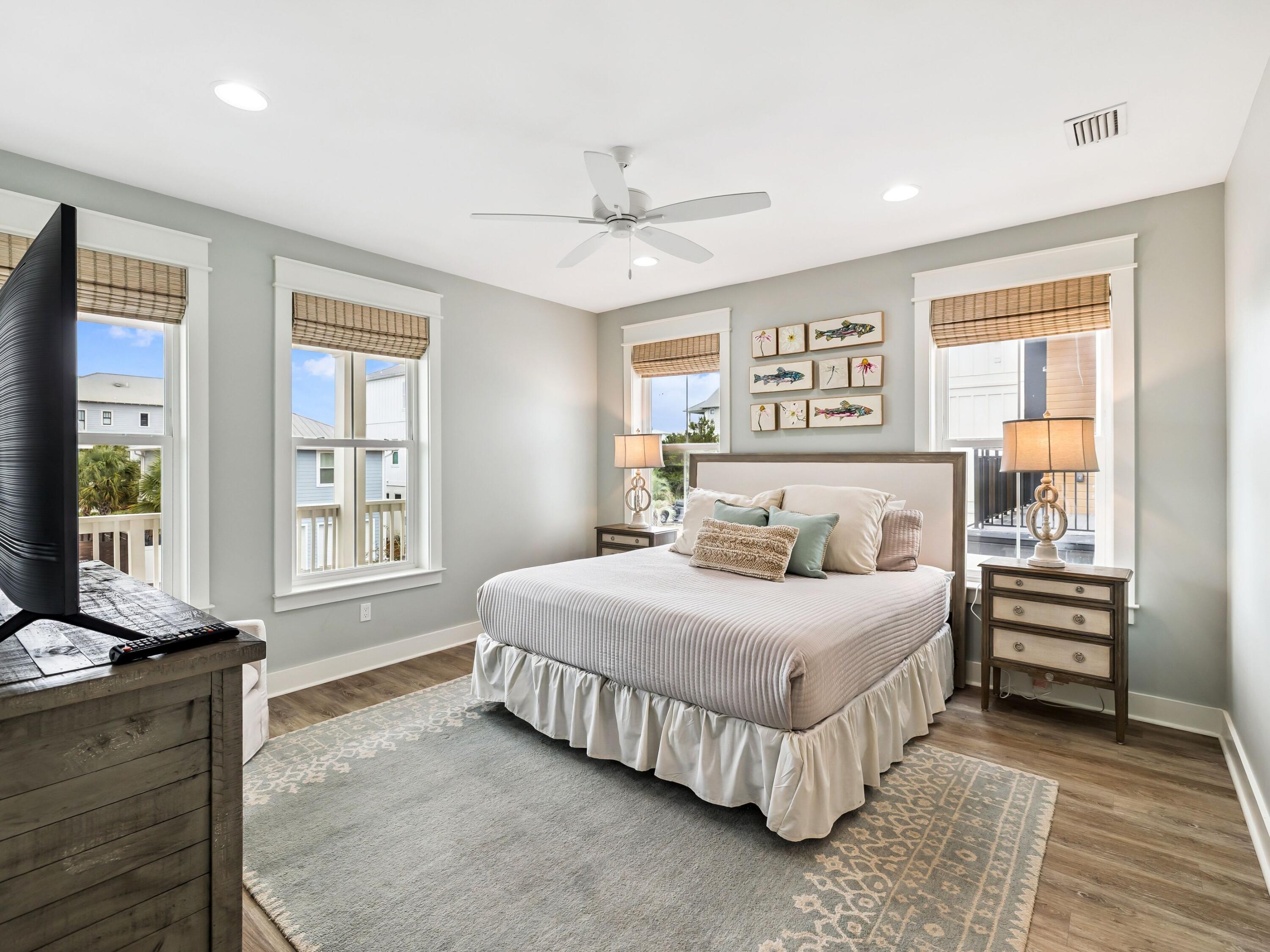 29 Tidewater Ct Inlet Beach Inlet Beach, FL 32461 - Photo 14 of 25 a bedroom with a bed and a dresser