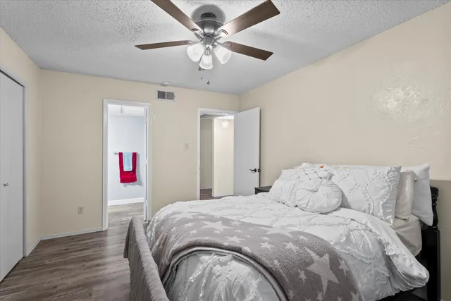 a view of wooden fence