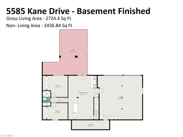 $449,000 | 5585 Kane Drive, Pfafftown, NC 27040