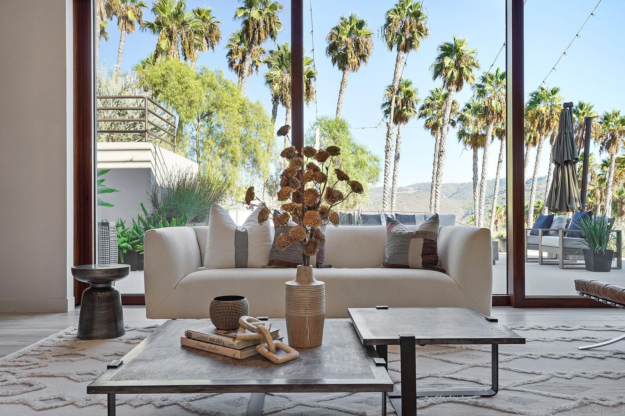 19969 Elfin Forest Lane Escondido, CA 92029 - Photo 13 of 53 a living room with furniture and a large window