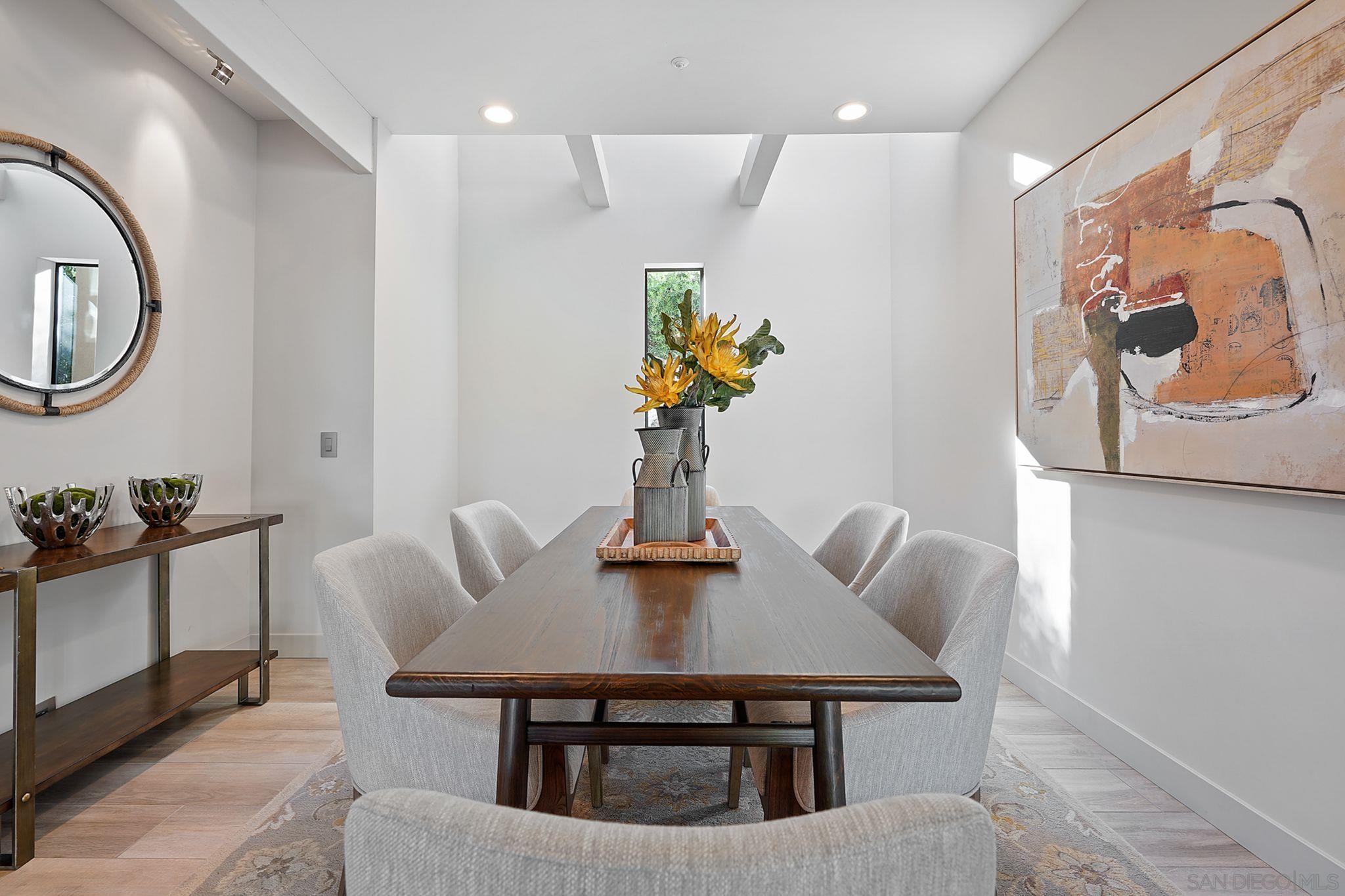 19969 Elfin Forest Lane Escondido, CA 92029 - Photo 14 of 53 a view of a dining room with furniture and wooden floor
