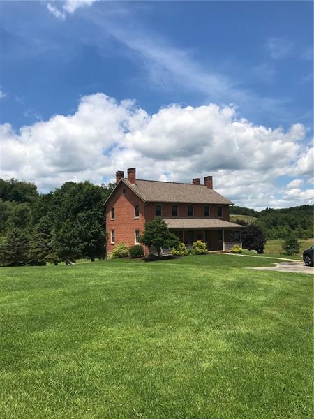 1133 Pine Run Road Apollo, PA 15613 - Photo 1 of 25 Totally restored, brick farmhouse on almost 4-1/2 acres nestled in Washington Township.