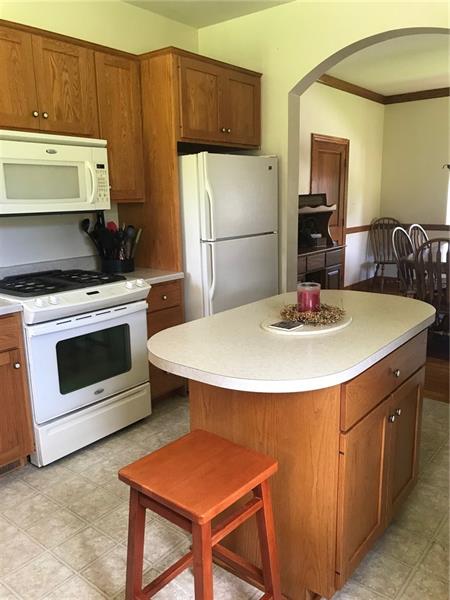 1133 Pine Run Road Apollo, PA 15613 - Photo 8 of 25 Kitchen island and another angle.