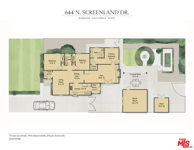 $1,249,000 | 644 North Screenland Drive, Burbank, CA 91505
