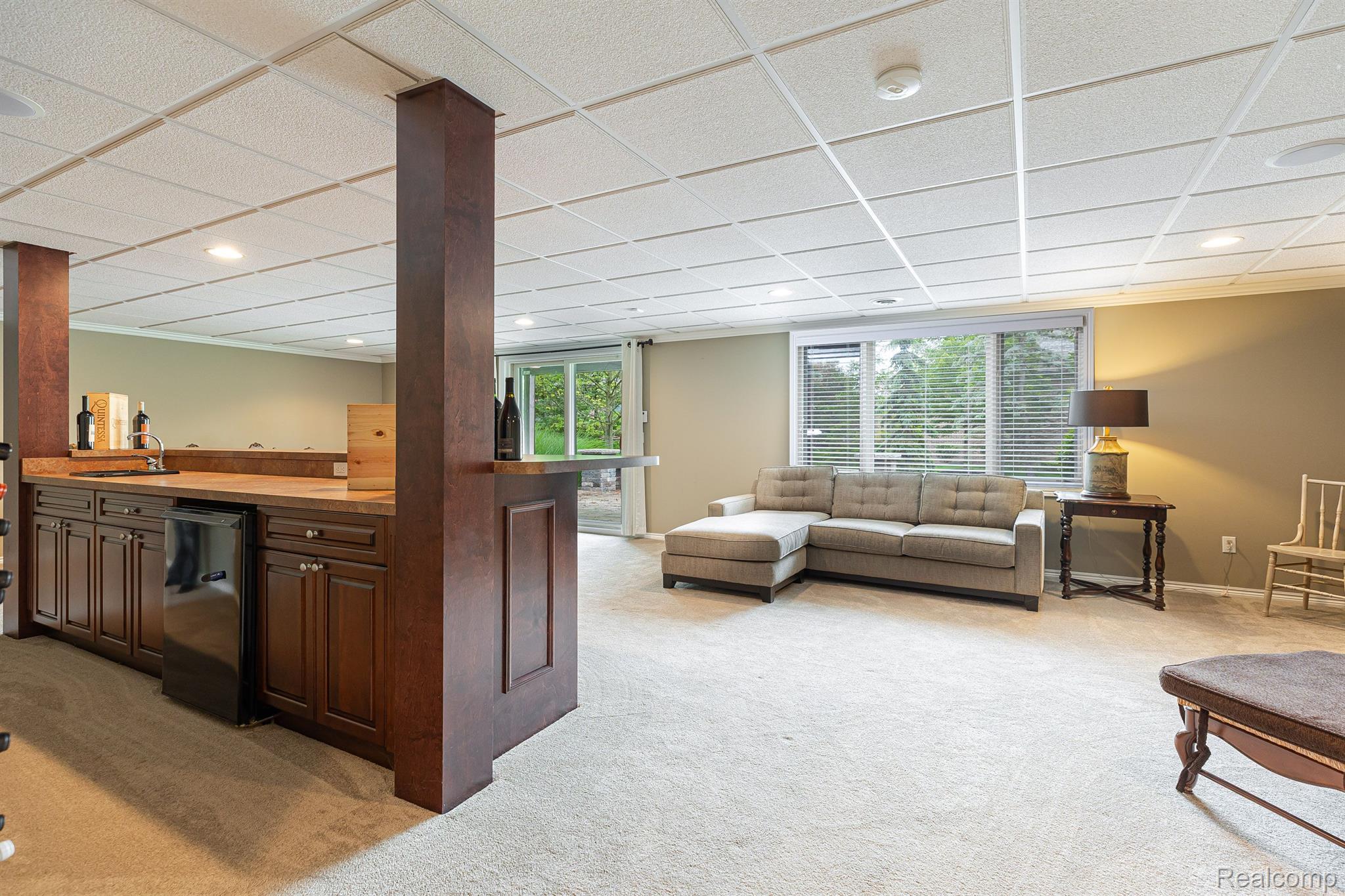 2609 Summerlin Court Rochester, MI 48306 - Photo 28 of 38 Finished Walkout Basement