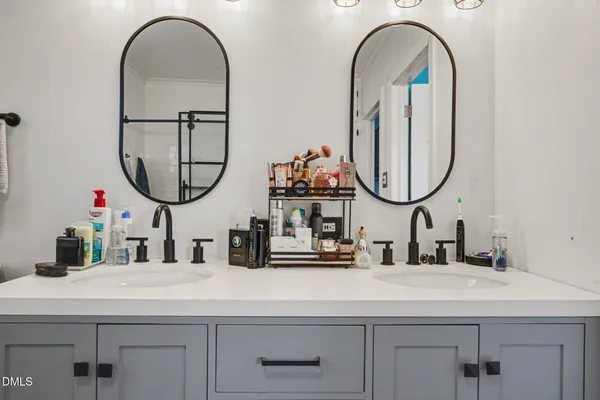 a work room with furniture and wooden floor