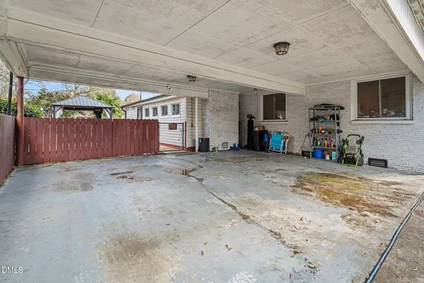 a view of outdoor space and deck