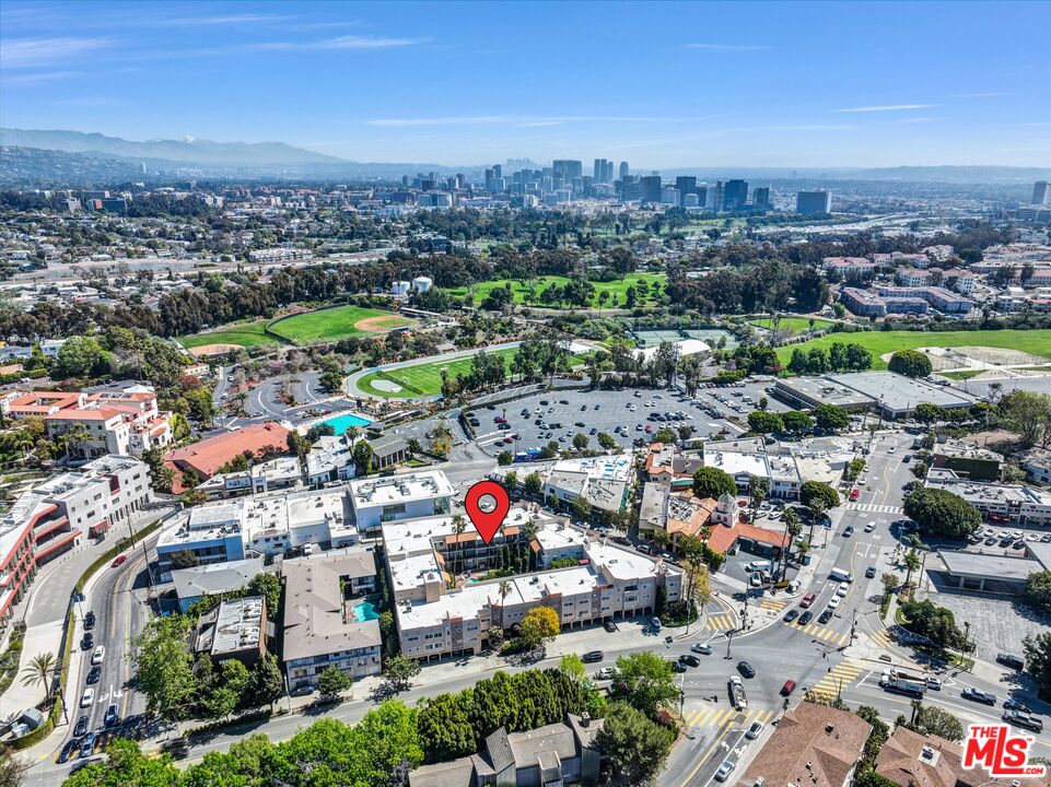 11670 Sunset Boulevard, Unit 303 Los Angeles, CA 90049 - Photo 30 of 32 an aerial view of a city