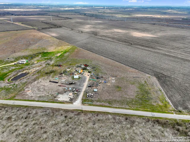 a view of a floor to a yard