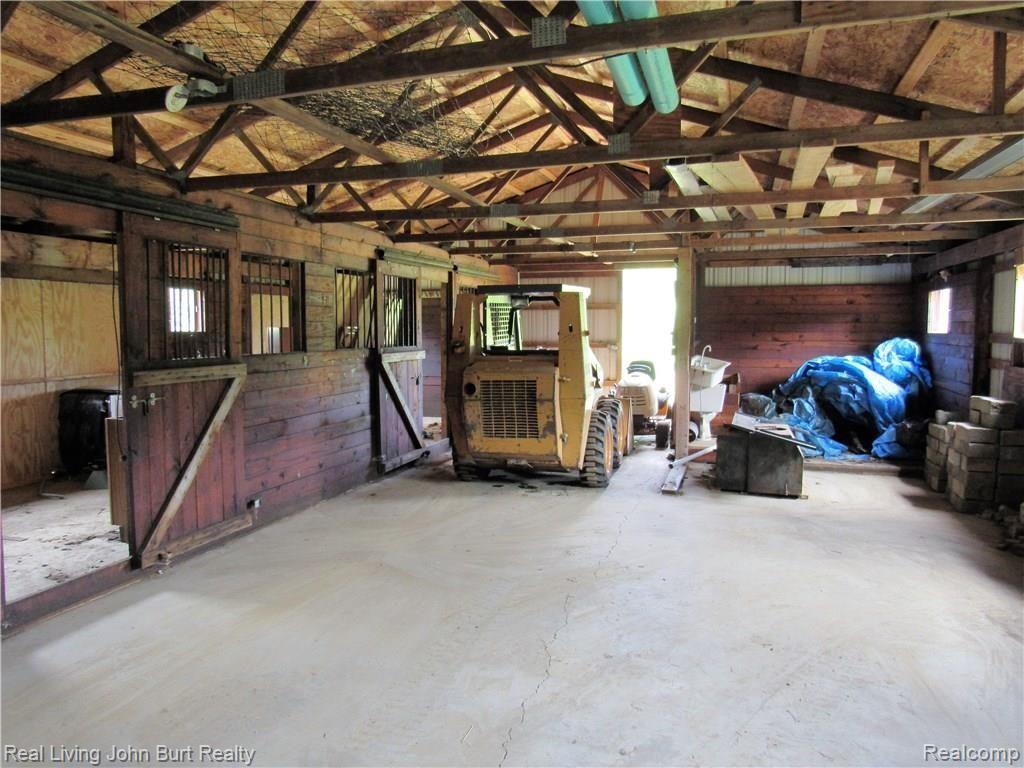 4849 Herd Road Metamora, MI 48455 - Photo 39 of 42 all cement flr and horse stalslscement floors and horse stalls