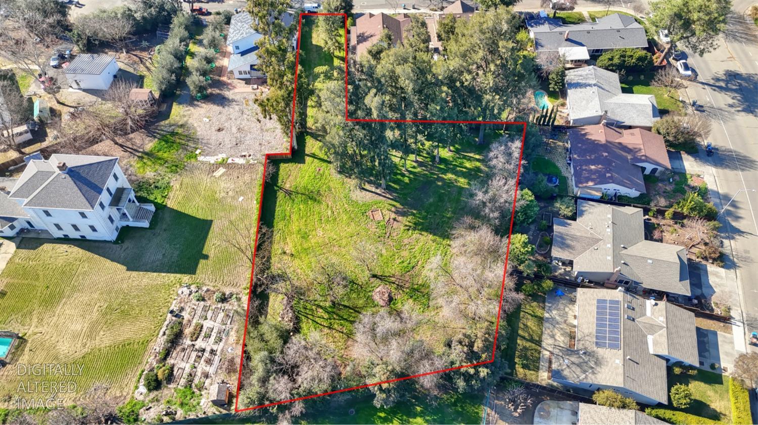 1136 Los Robles Street Davis, CA 95618 - Photo 2 of 11 an aerial view of residential houses with outdoor space