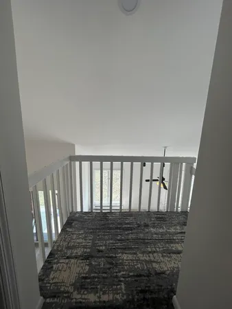 a view of a closet area