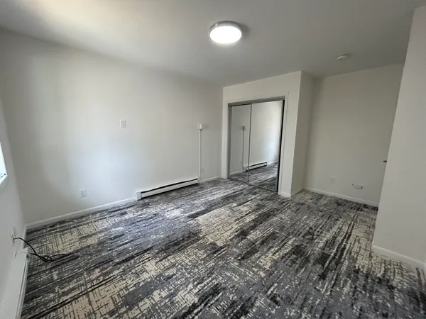 a view of a room with window