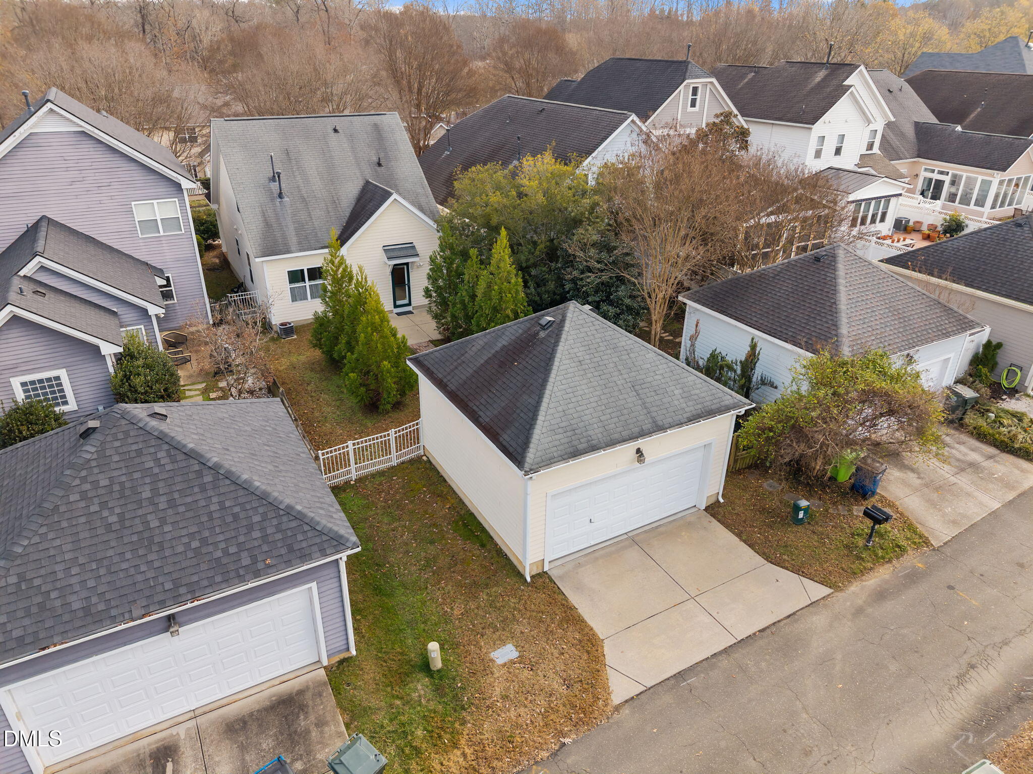 2817 Falls River Avenue Raleigh, NC 27614 - Photo 54 of 60 a view of a house with a yard and potted plants