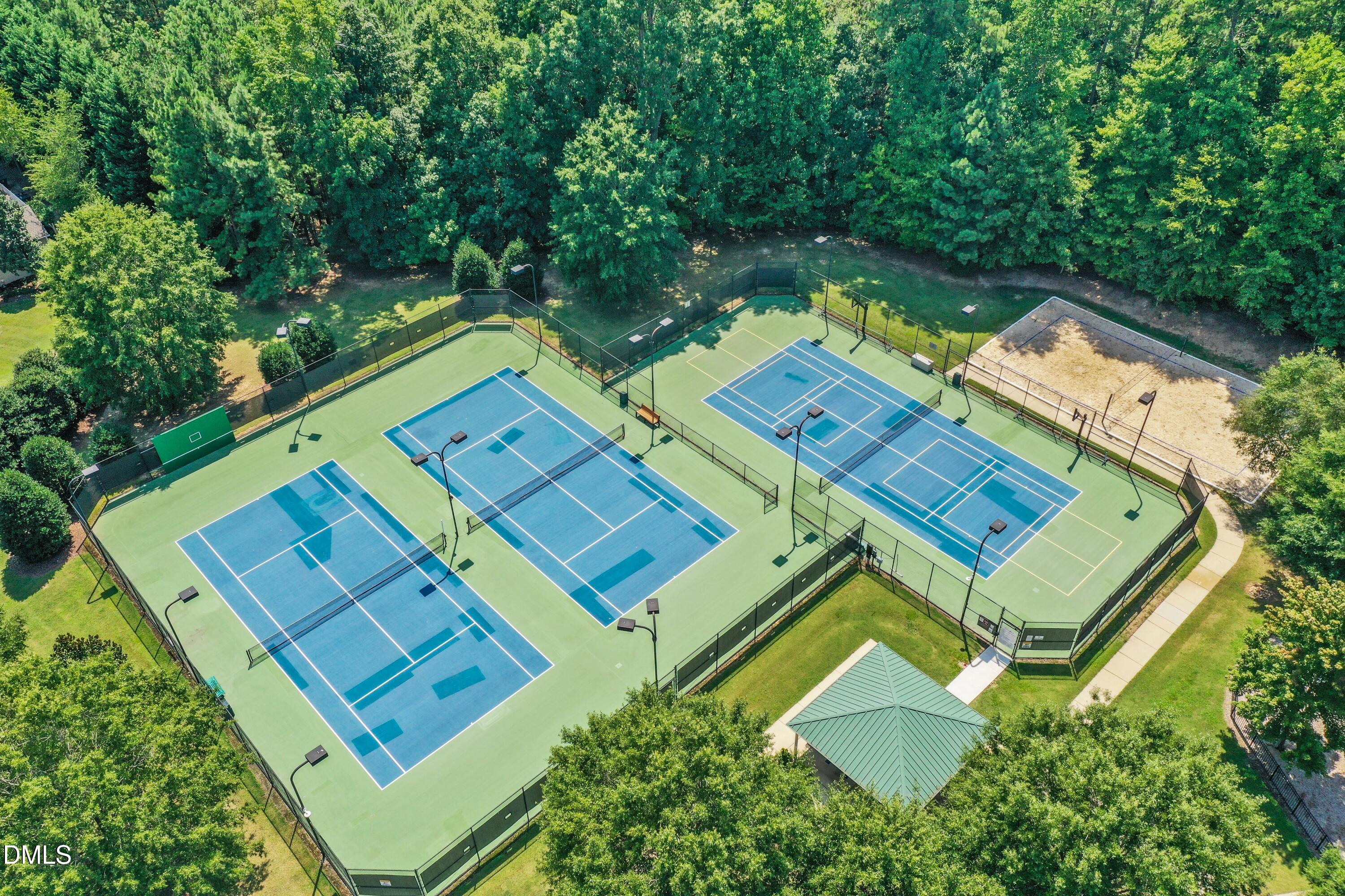 2817 Falls River Avenue Raleigh, NC 27614 - Photo 56 of 60 an aerial view of a house with a big yard