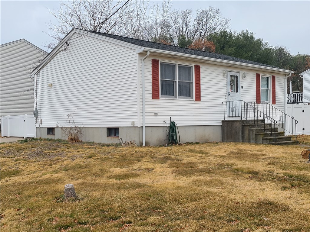 14 Curran Road Cumberland, RI 02864 - Photo 3 of 19 parking for home located on side dead end street(to enter the back of the home- in the kitchen)