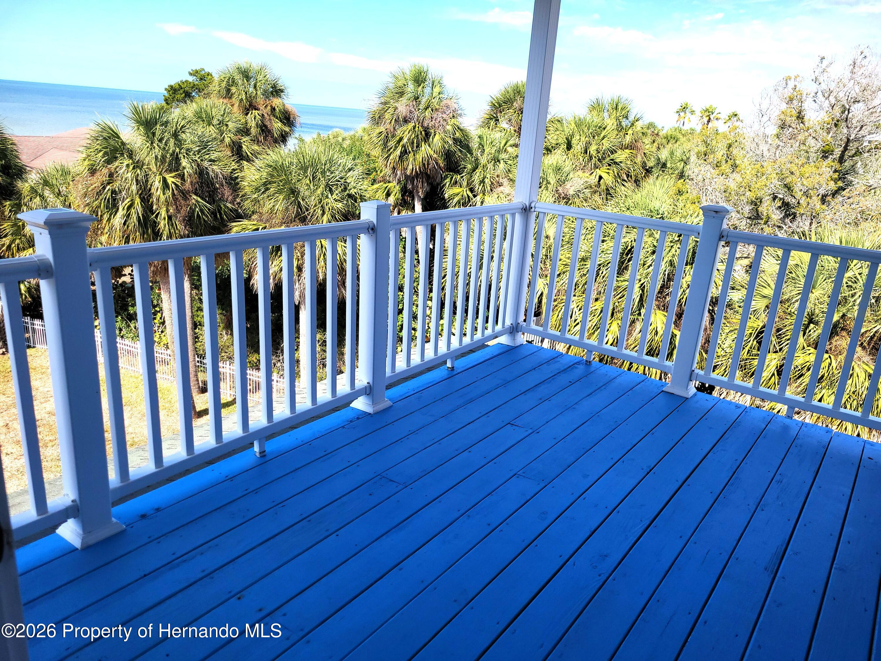 3461 Pandora Drive Weeki Wachee, FL 34607 - Photo 37 of 61 Covered Porch off Master Bedroom