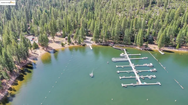 an outdoor space with seating