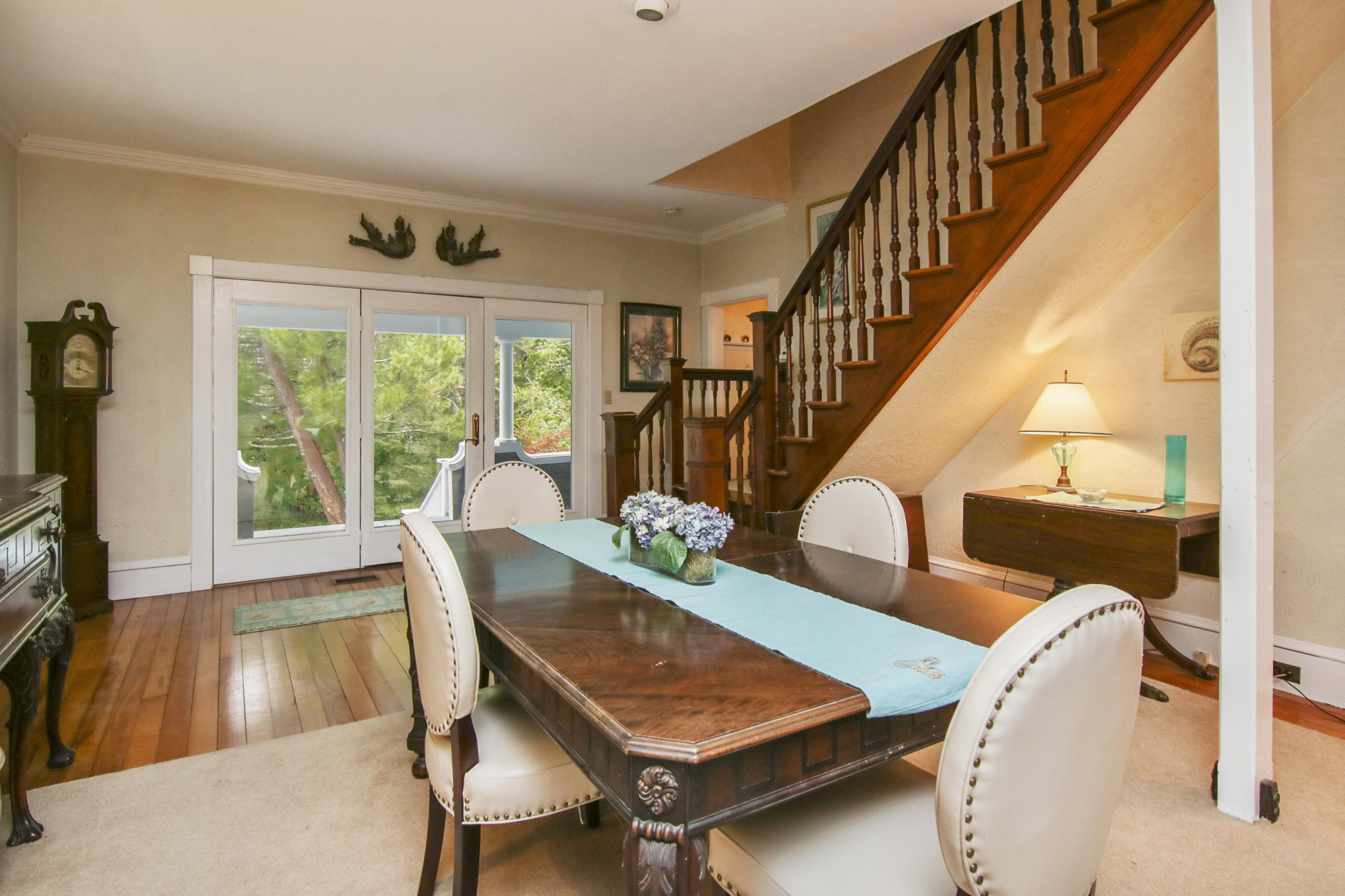 40 Red Brook Harbor Road Pocasset, MA 02559 - Photo 6 of 30 a living room with furniture pool table and a large window