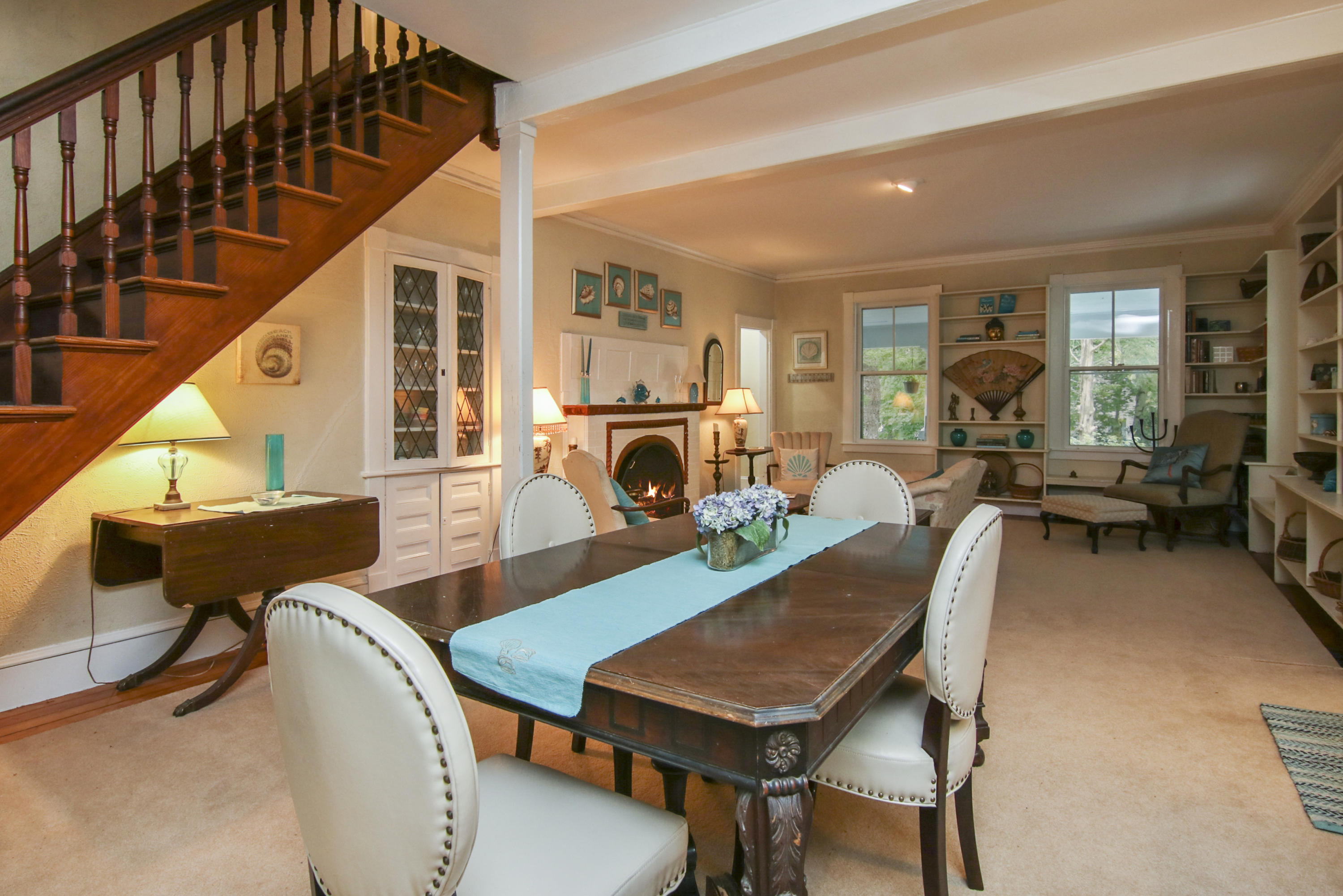 40 Red Brook Harbor Road Pocasset, MA 02559 - Photo 7 of 30 a living room with furniture a table and a large window