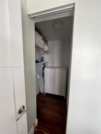 a view of front door