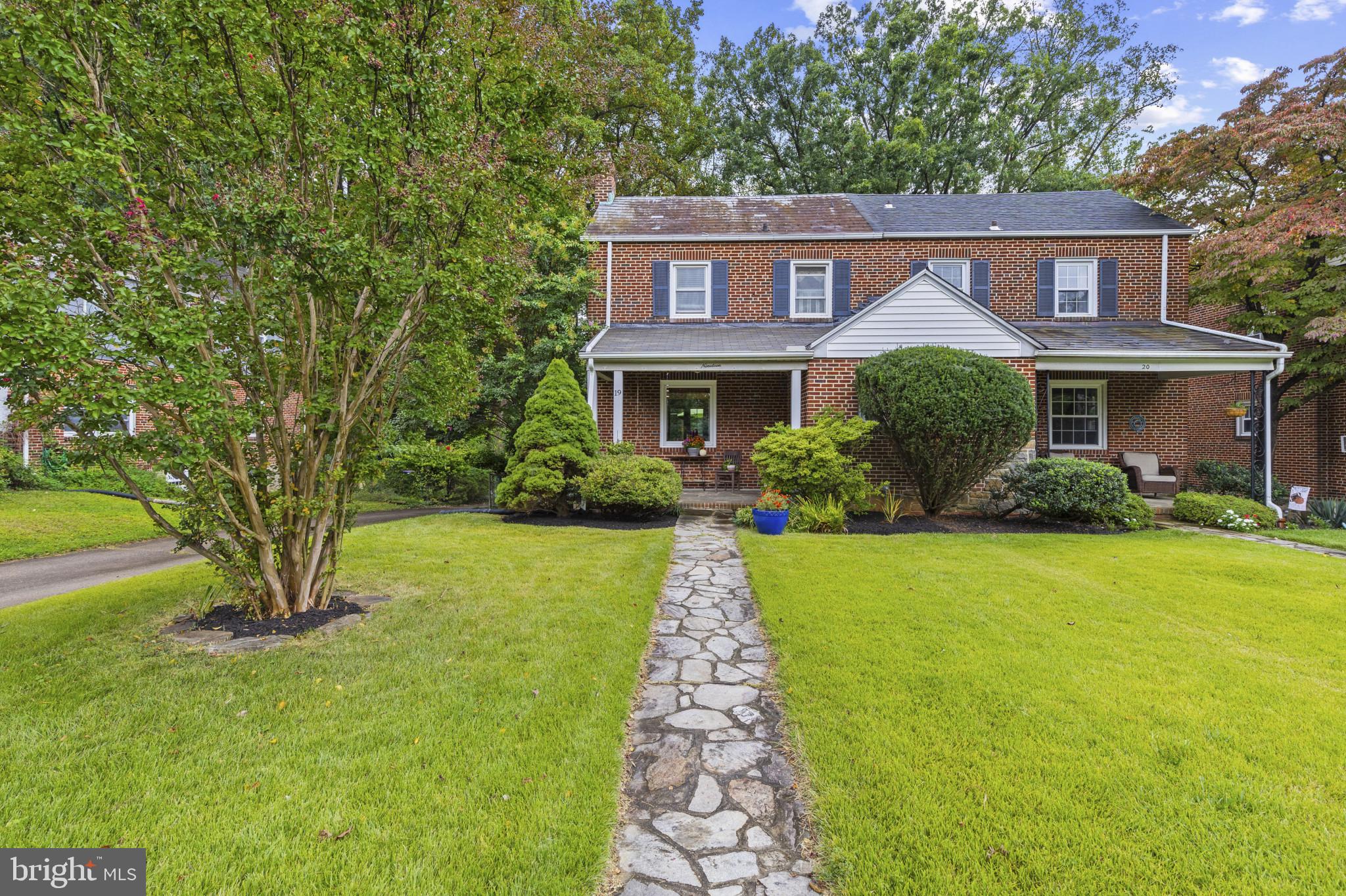 19 Somerset Road Baltimore, MD 21228 - Photo 37 of 39 a front view of house with yard and green space