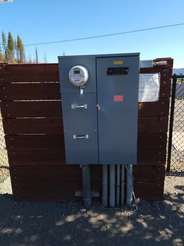 a view of a park with lots of palm trees