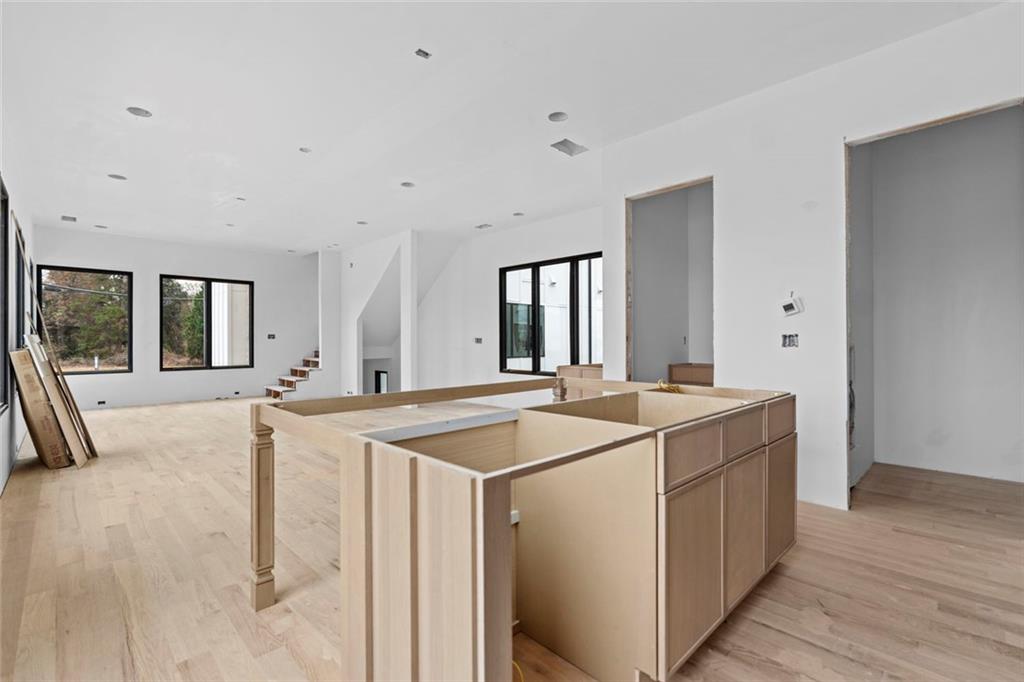 3960 Clairmont Road Chamblee, GA 30341 - Photo 52 of 63 a view of a kitchen counter space and windows