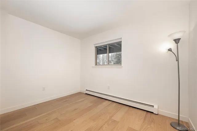 a view of dining room with stairs and furniture