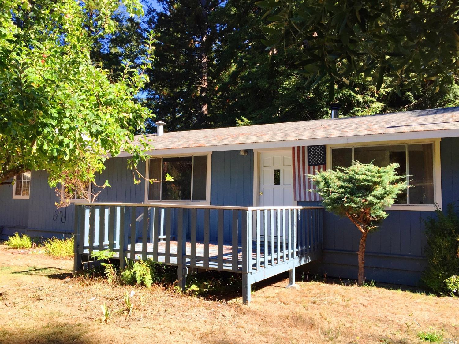 29450 Albion Ridge Road Albion, CA 95410 - Photo 1 of 1 a view of a house with a yard