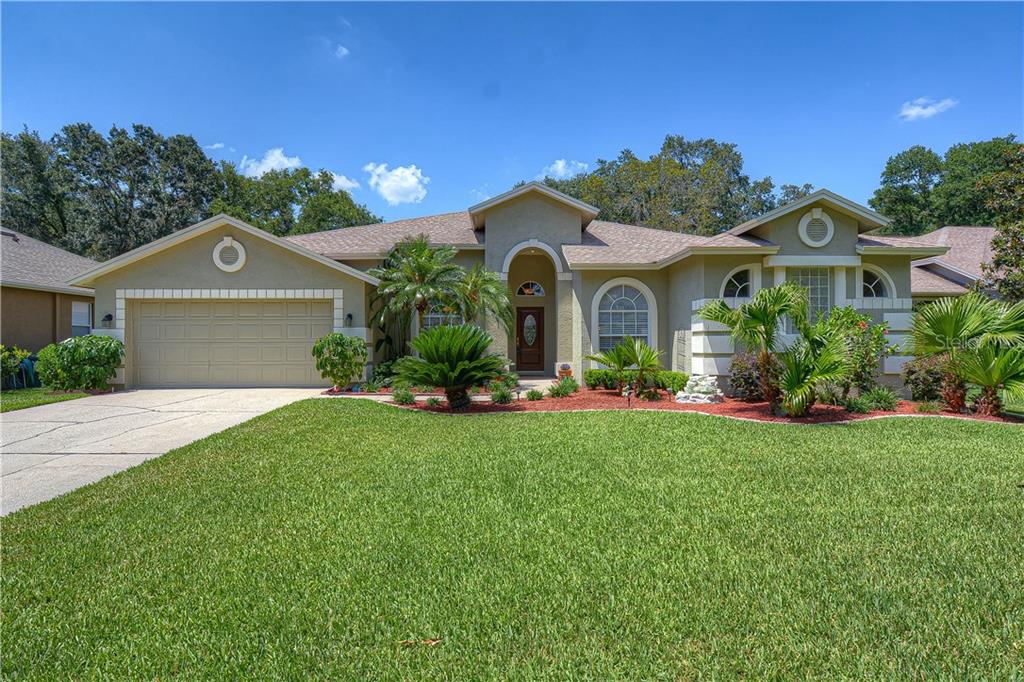 4930 Willow Ridge Terrace Valrico, FL 33596 - Photo 1 of 1 A well appointed masterpiece awaits you in this STUNNING 4 bedrooms POOL home in the guard gated community of River Hills!