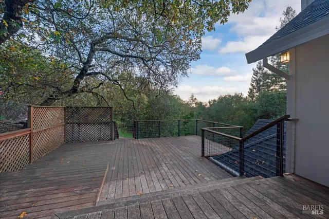 a view of outdoor space with seating space