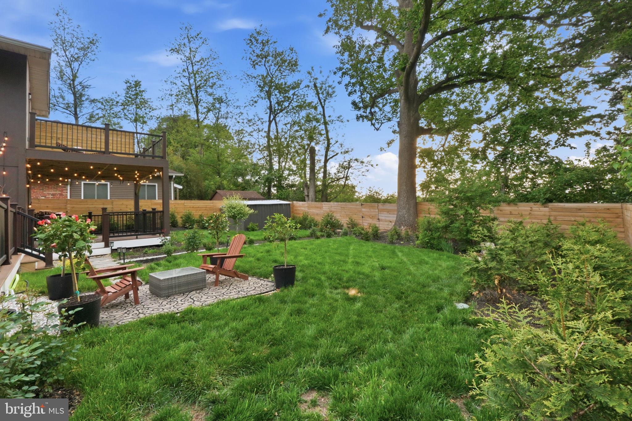 3311 Pendleton Drive Silver Spring, MD 20902 - Photo 40 of 45 a view of a backyard with sitting area