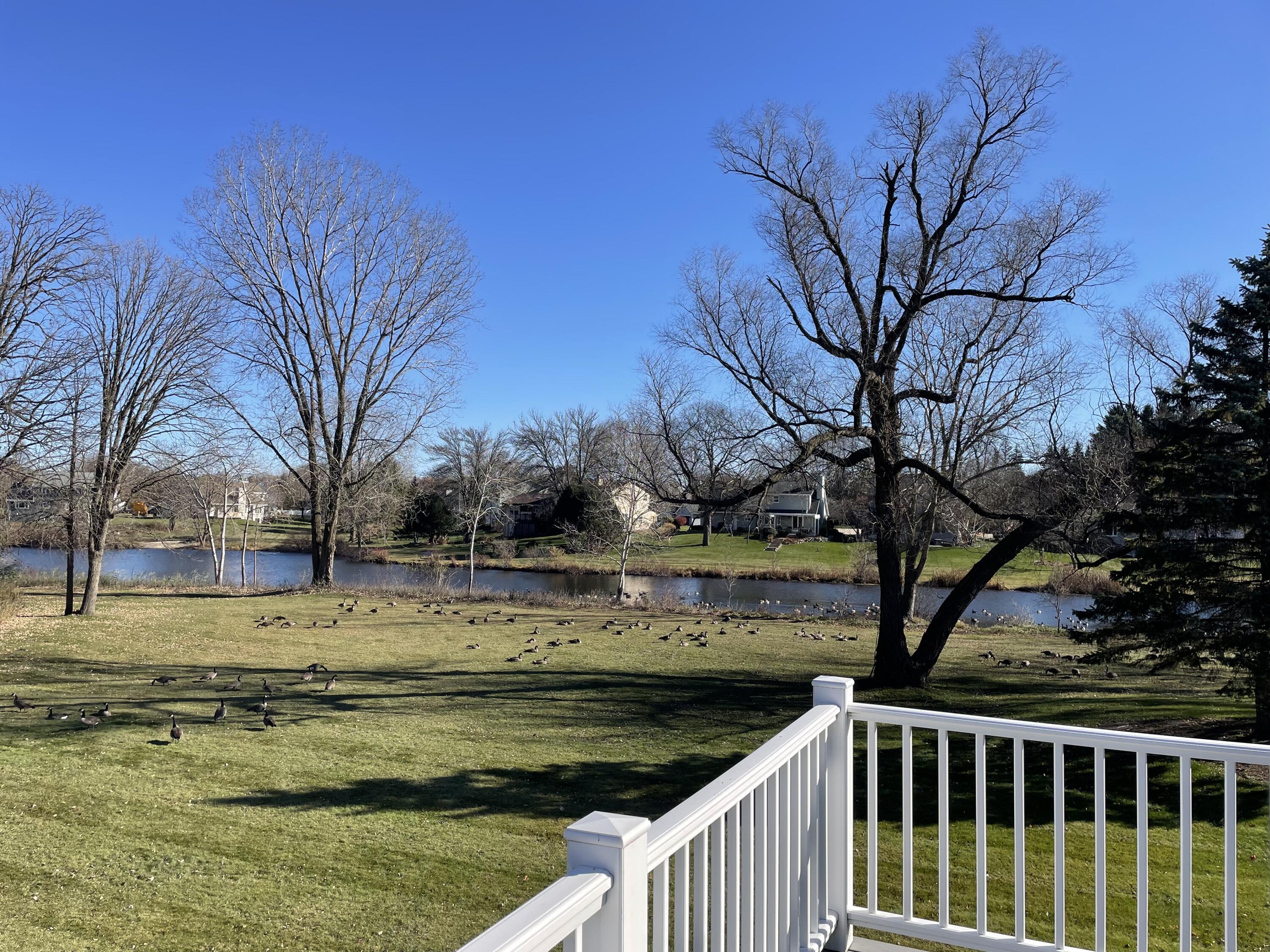 2214 Willowbrook Drive West Bend, WI 53090 - Photo 3 of 21 Beautiful views from your oversize maintenance free deck