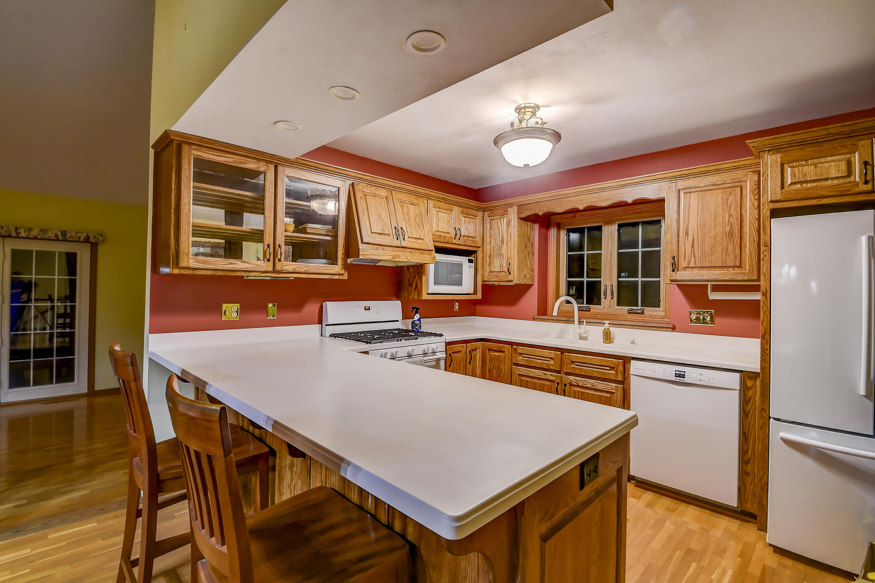 2214 Willowbrook Drive West Bend, WI 53090 - Photo 4 of 21 Solid surface counters and plenty of storage