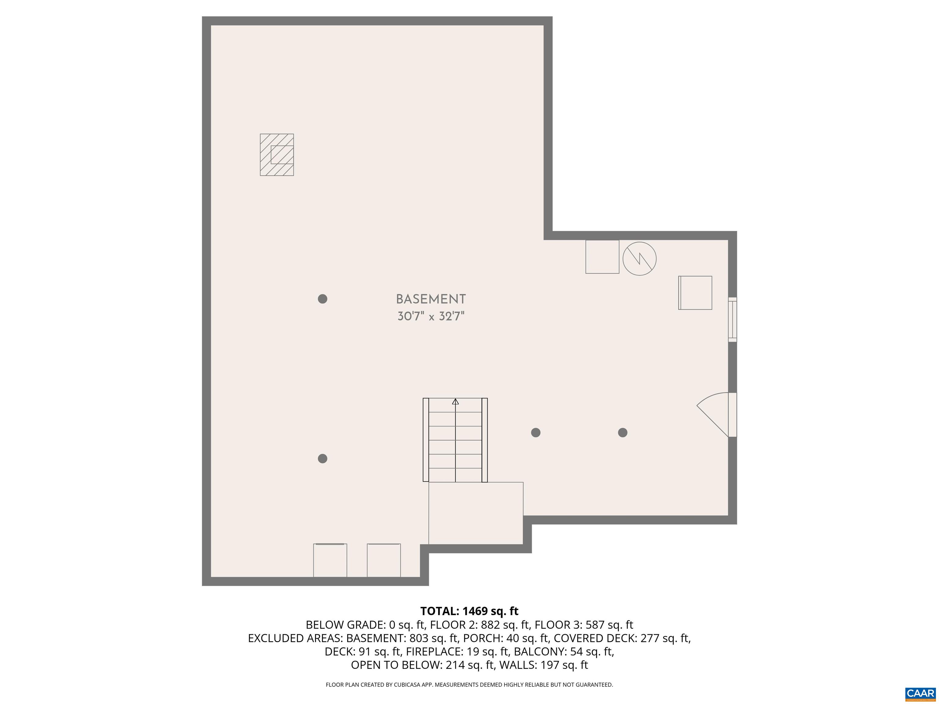 2530 Gillums Ridge Lane Charlottesville, VA 22903 - Photo 43 of 45 a picture of a room with a floor plan
