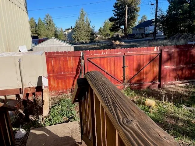 a view of outdoor space and city view
