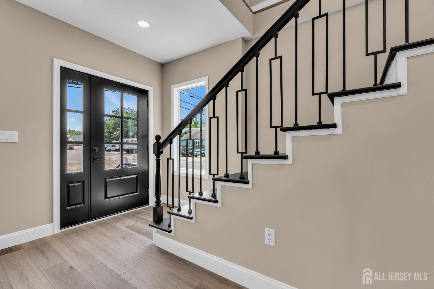 21 Harrison Avenue Englishtown, NJ 07726 - Photo 19 of 34 a view of staircase with wooden floor and stairs