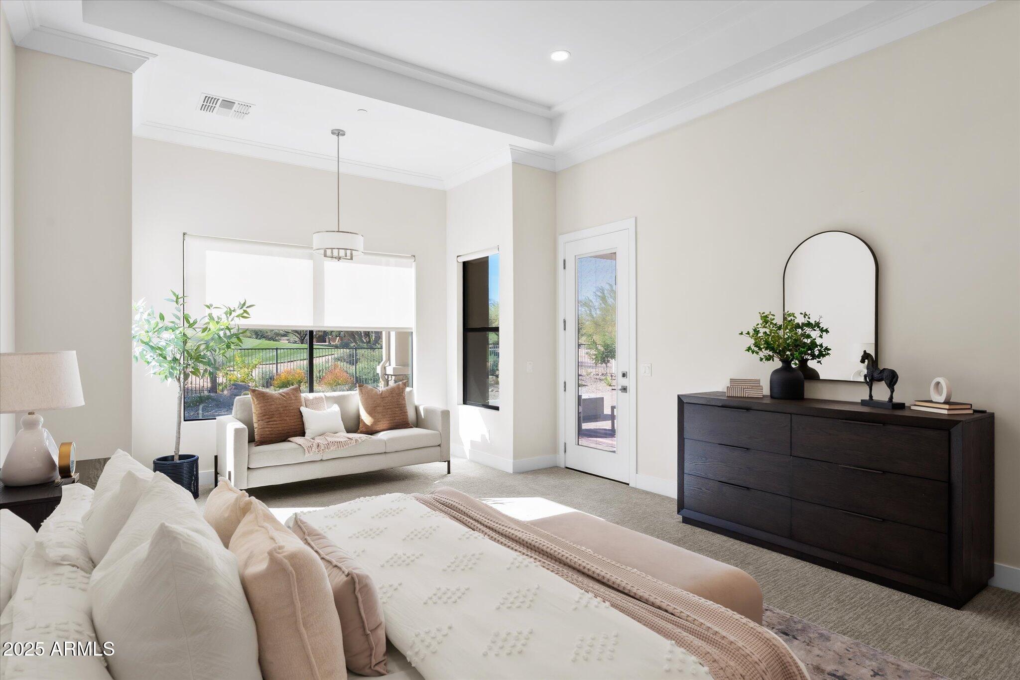 19108 East Tonto Verde Drive Rio Verde, AZ 85263 - Photo 18 of 46 a living room with furniture and a potted plant