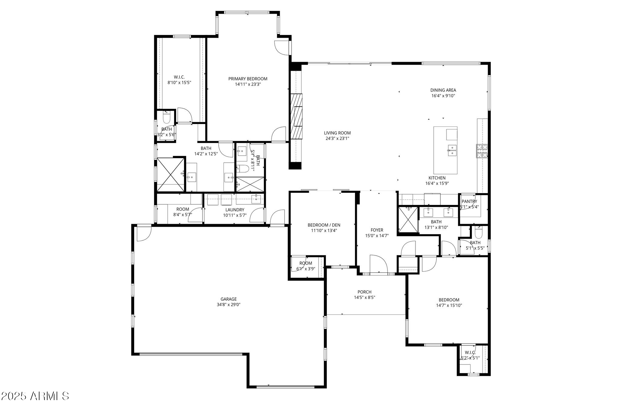 19108 East Tonto Verde Drive Rio Verde, AZ 85263 - Photo 46 of 46 a picture of floor plan