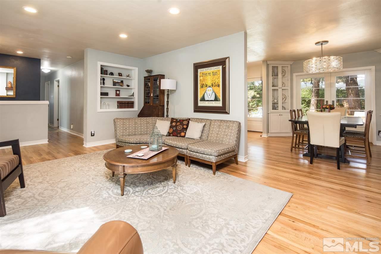 1775 Allen Street Reno, NV 89509 - Photo 3 of 25 a living room with furniture and a wooden floor