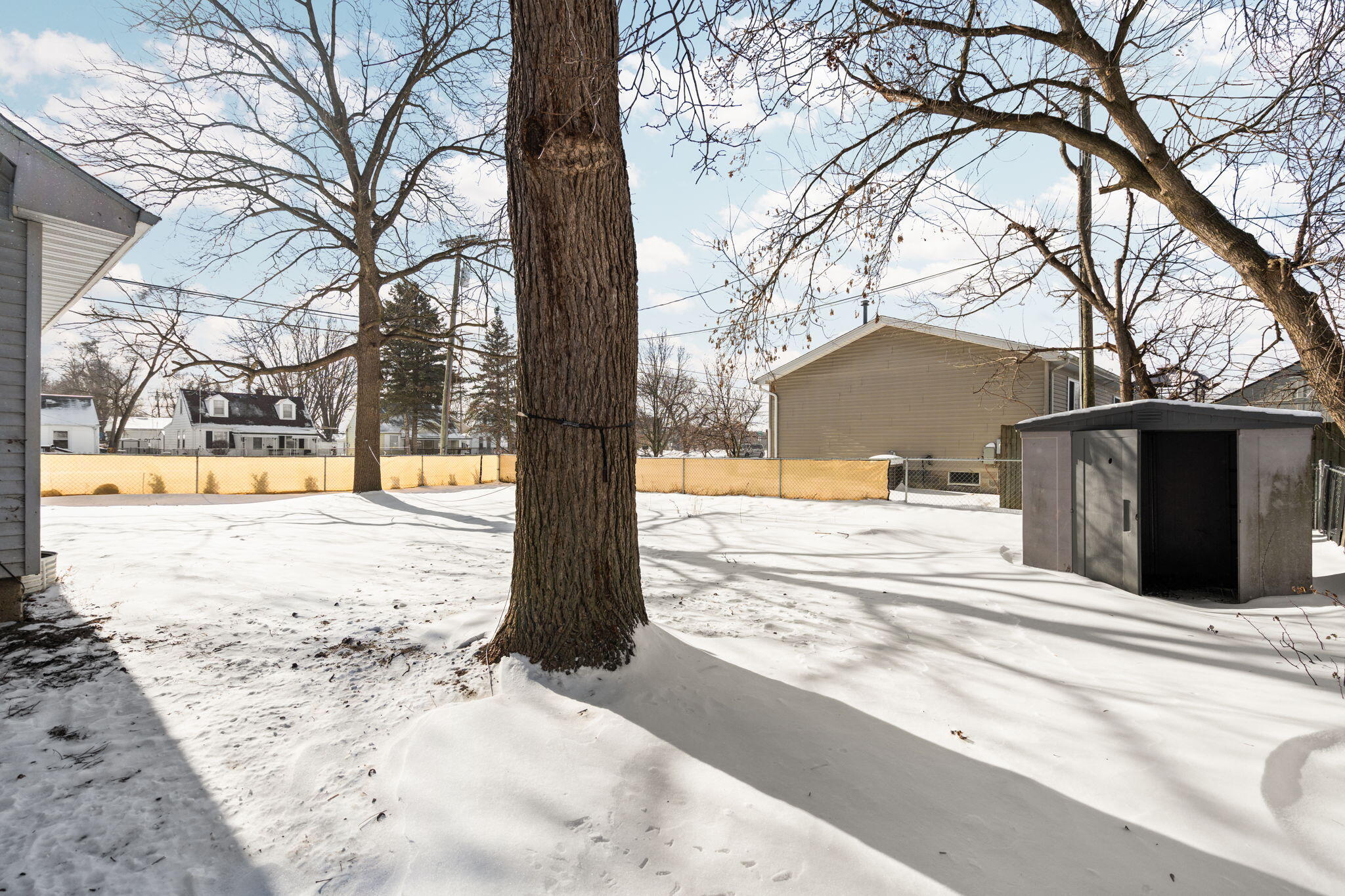 2193 Holmes Road Ypsilanti, MI 48198 - Photo 29 of 46 Fenced yard with shed