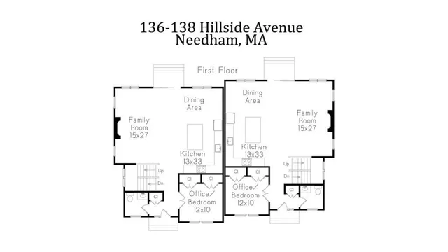 $1,848,000 | A136 Hillside Avenue, Unit A, Needham, MA 02494